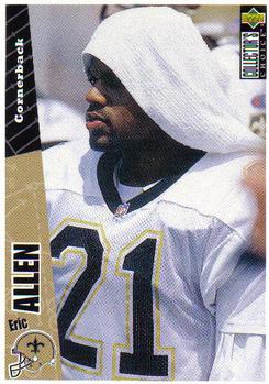 Eric Allen New Orleans Saints 1996 Upper Deck Collector's Choice NFL #276